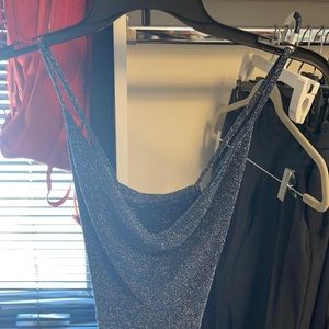 Navy Blue Sparkle Dress